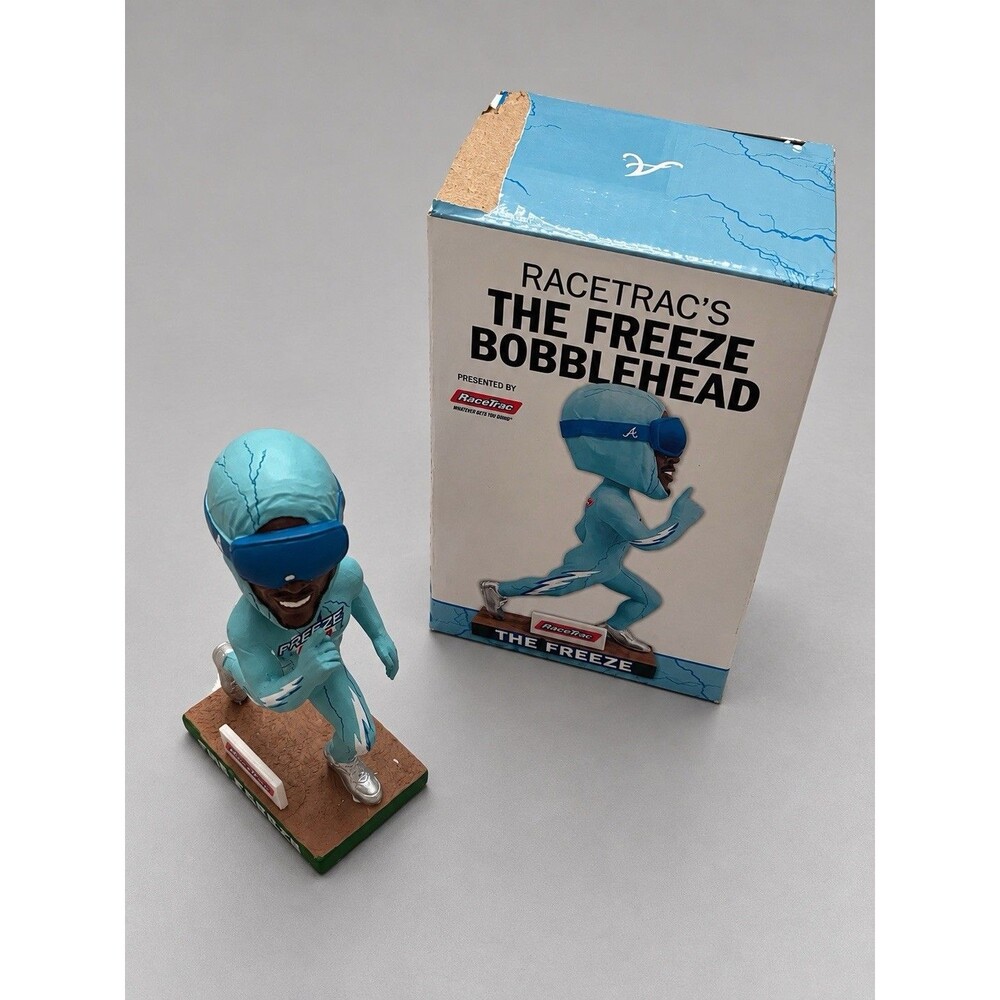 2022 Atlanta Braves RaceTrac "The Freeze" stadium giveaway bobblehead